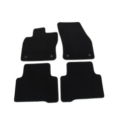 Car textile mats black VW TOURAN (2015-...) LUXUS