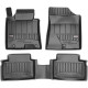 Car rubber floor mats black HYUNDAI i30 II (2012-2017) 3D FROGUM