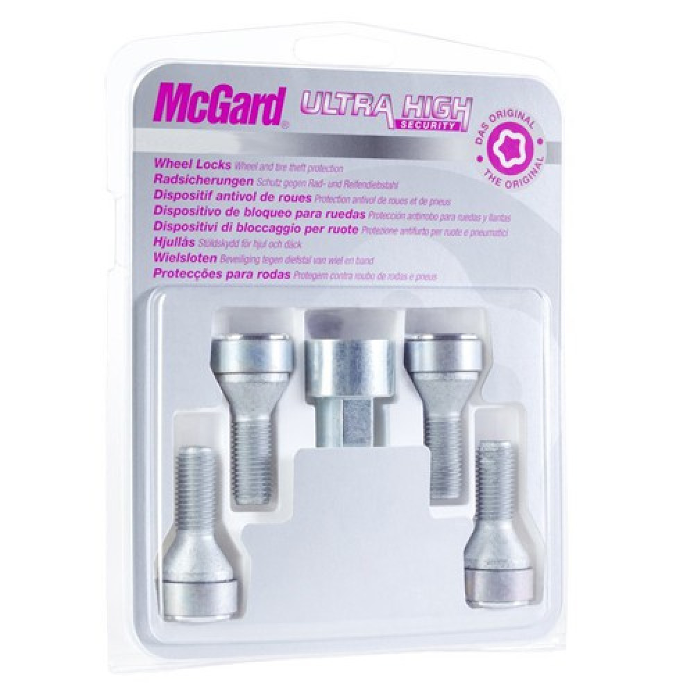 Locking wheel bolt 12x1.5x26.4mm conical (MCGARD) 27179SL