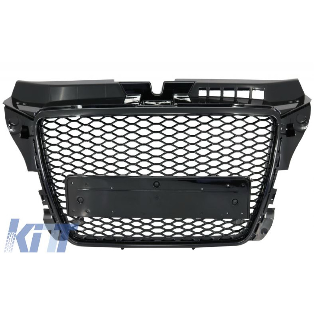 Front grill *Honeycomb RS3 Style* AUDI A3 Facelift (2007-2012)