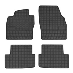 Car rubber floor mats black SEAT IBIZA (2017-...) NEGRO