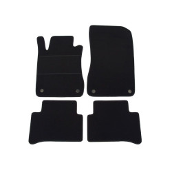 Car textile mats black MB CLS-class C219 (2004-2010) ELEGANT