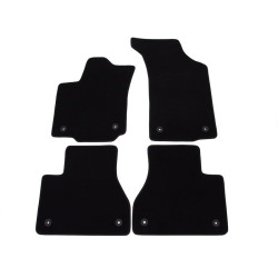 Alfombrillas textiles negras para coche VW PHAETON (2002-...) LUXE