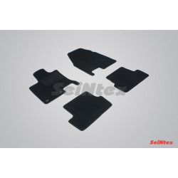 Alfombrillas textiles para coche negras SEINTEX *TFT* NISSAN QASHQAI (2007-2014)