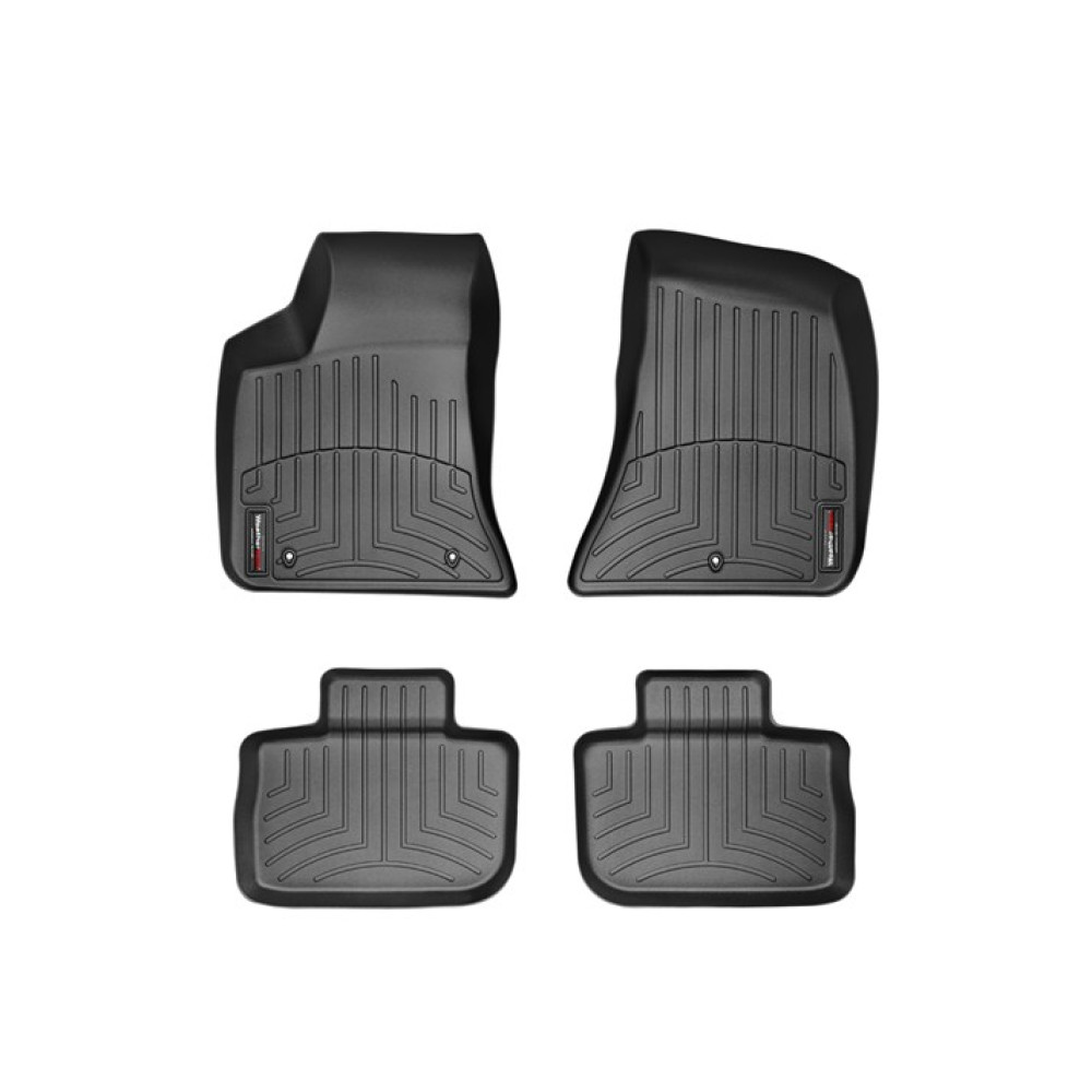 Alfombrillas de coche negras WEATHERTECH LANCIA THEMA (2011-2015) FLOORLINER