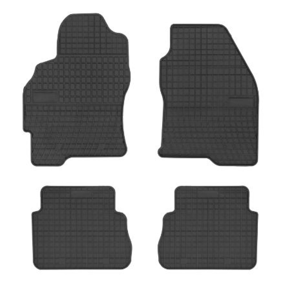 Car rubber floor mats black FORD MONDEO (1993-2000) NEGRO
