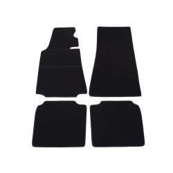 Car textile mats black BMW 7 E32 (1986-1994) ELEGANT