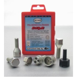 Locking wheel bolt 12x1.5x22mm conical (HEYNER) 852-G