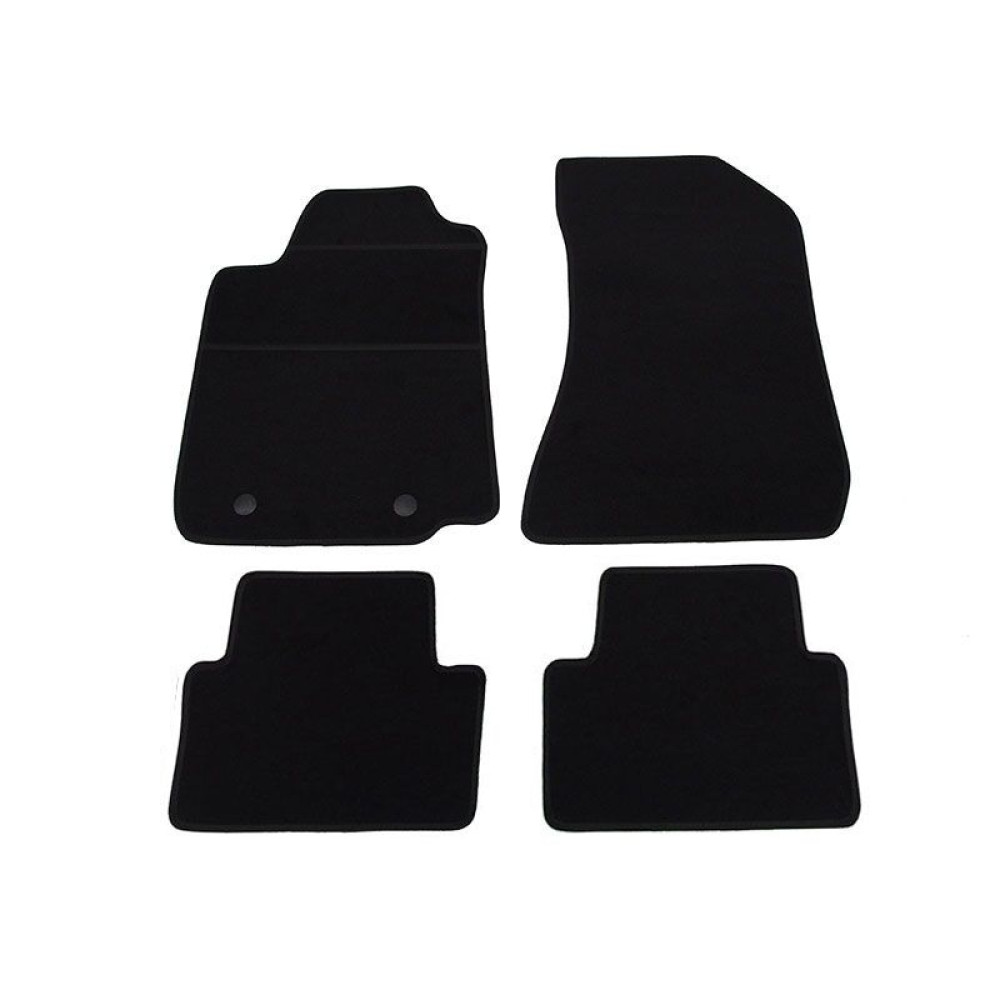 Car textile mats black ALFA ROMEO 159 (2005-2011) ELEGANT