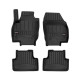 Car rubber floor mats black OPEL ZAFIRA B (2005-2012) 3D FROGUM