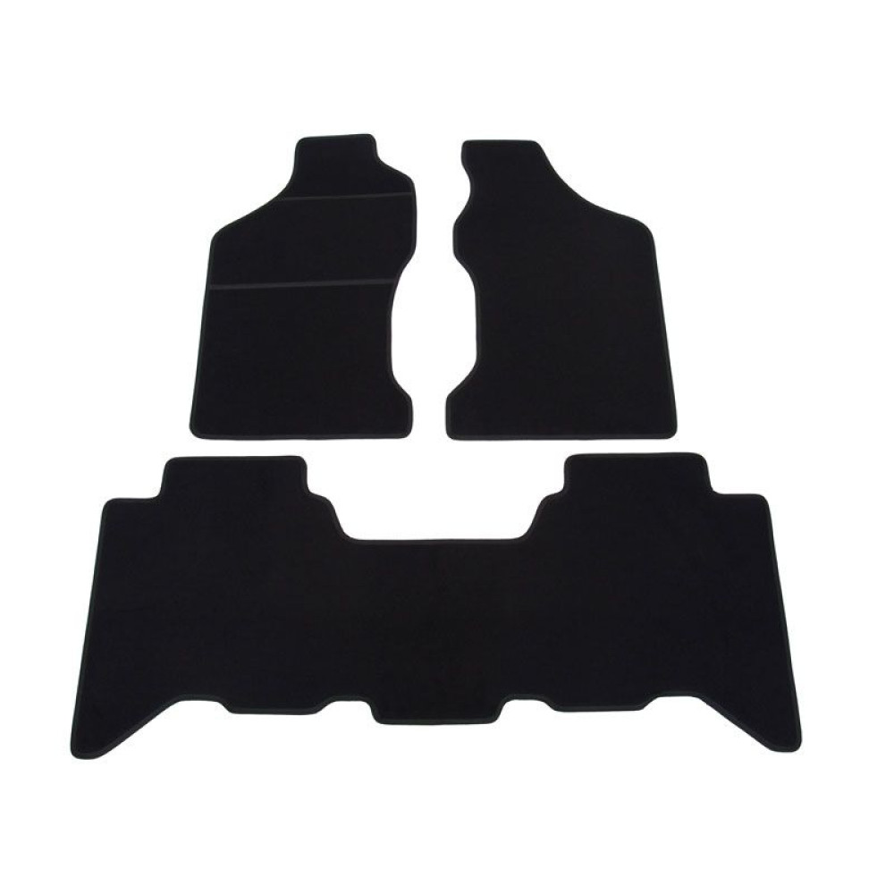 Car textile mats black OPEL FRONTERA B (5s) (1998-2003) ELEGANT