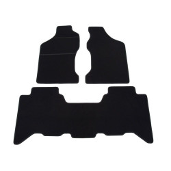 Alfombrillas textiles negras para coche OPEL FRONTERA B (5s) (1998-2003) ELEGANT