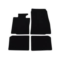 Alfombrillas textiles negras para coche MINI COUNTRYMAN (2010-2016) LUXE
