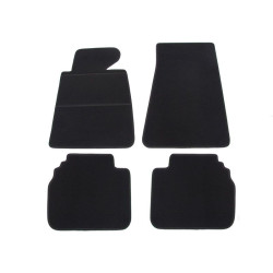 Car textile mats black BMW 5 E34 (1988-1996) ELEGANT