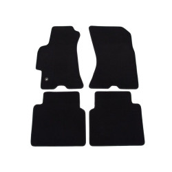 Alfombrillas textiles negras para coche SUBARU OUTBACK (2004-2009) LUXE