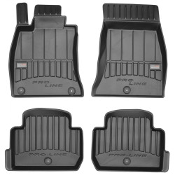 Alfombrillas de goma negras para coche KIA STINGER (2017-...) 3D FROGUM