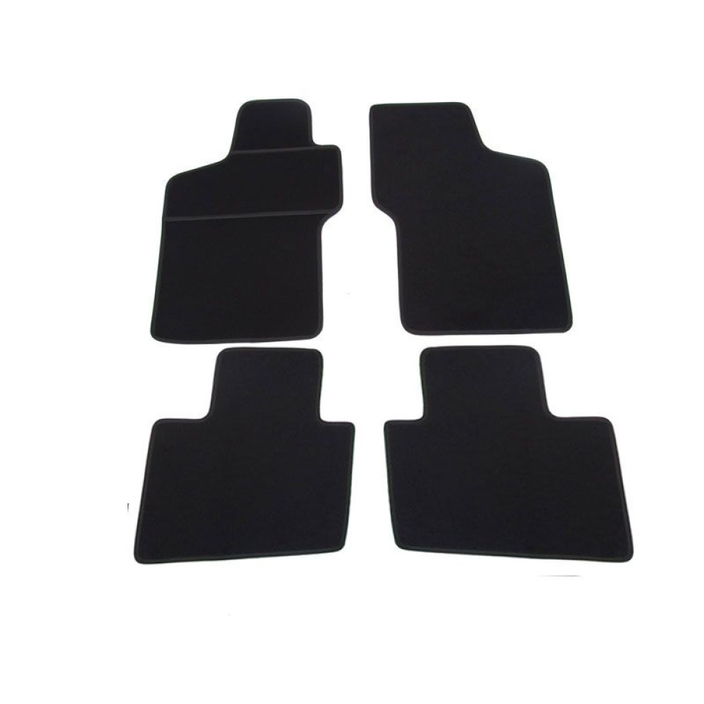 Car textile mats black FIAT BRAVO/BRAVA (1995-2001) ELEGANT