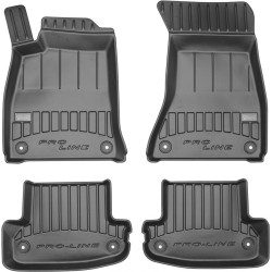 Alfombrillas de goma negras para coche AUDI A5 II Coupé (2016-...) 3D FROGUM