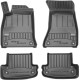 Car rubber floor mats black AUDI A5 II Coupe (2016-...) 3D FROGUM