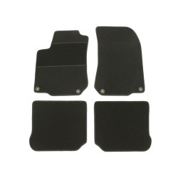Alfombrillas textiles negras para coche SEAT LEON I (1999-2005) ELEGANT