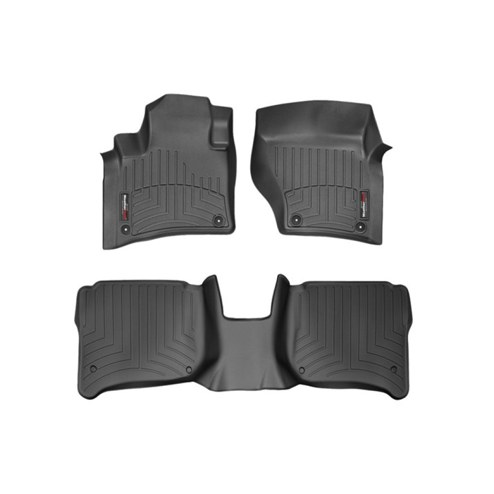 Car floor mats black VOLKSWAGEN TOUAREG with 4ZCC (2010-...) FLOORLINER