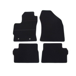 Alfombrillas textiles negras para coche TOYOTA AURIS (2013-2019) ELEGANT