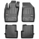 Car rubber floor mats black JEEP RENEGADE (2015-...) 3D FROGUM