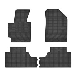 Alfombrillas de goma para coche negras KIA SOUL (2014-...) NEGRO