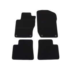 Alfombrillas textiles negras para coche MB Clase GL X164 (2006-2012) ELEGANT