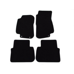 Alfombrillas textiles negras para coche SAAB 9-5 (1997-2010) LUXE