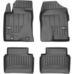Car rubber floor mats black TOYOTA AVENSIS II (2003-2009) 3D FROGUM