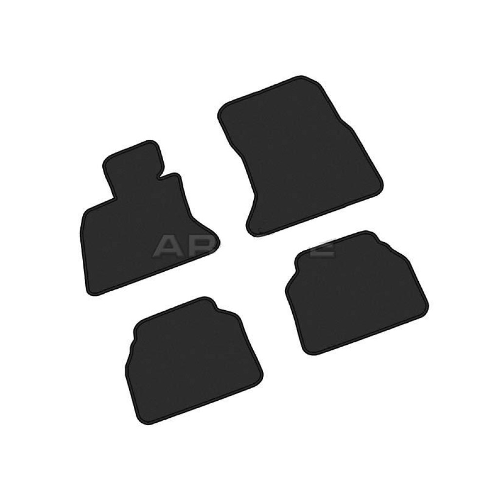 Alfombrillas textiles para coche negras BMW 5 GT (2009-...) LUXE