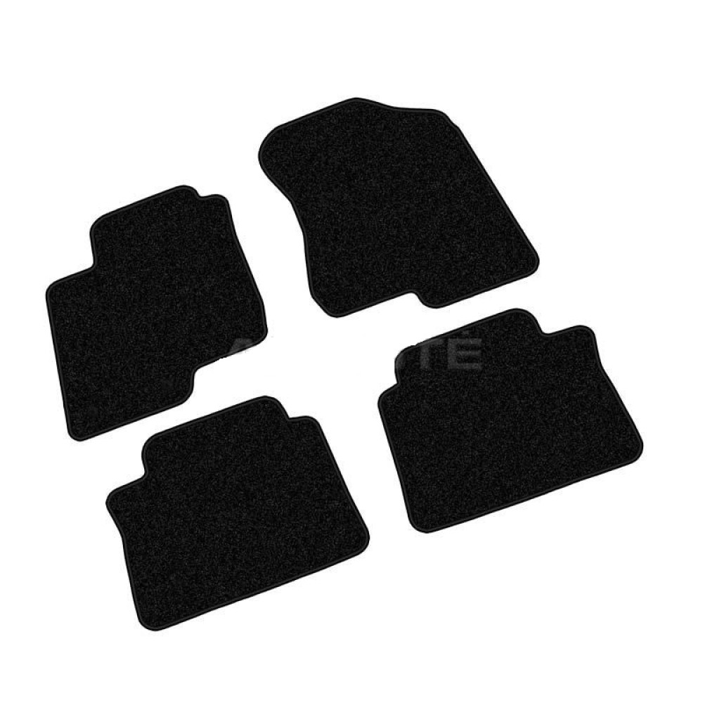 Car textile mats black HYUNDAI SONATA (2005-2011) ECONOMIC