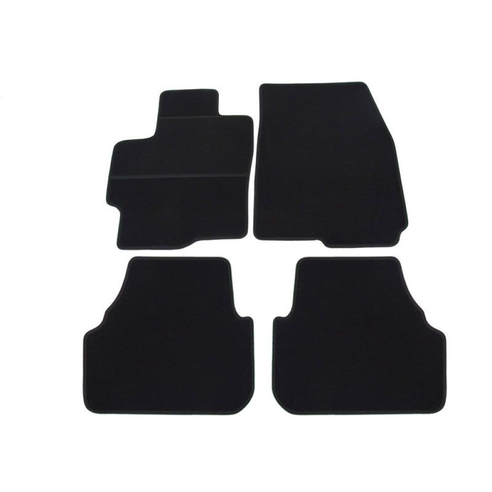 Car textile mats black MAZDA PREMACY (1999-2005) ECONOMIC