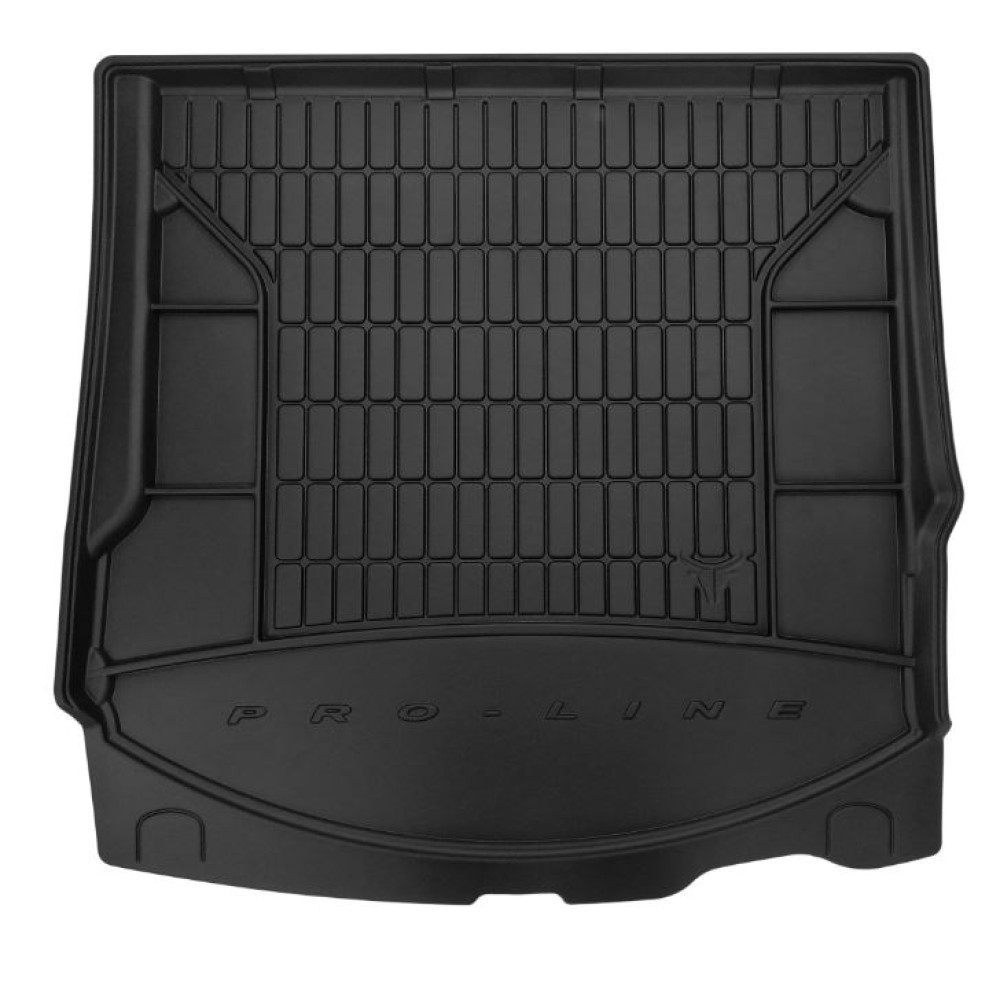 Car rubber floor mats black FORD MONDEO IV Wagon (2007-2014) FROGUM