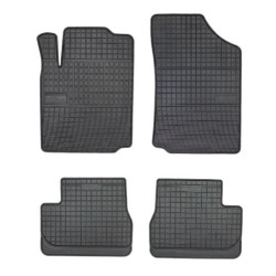 Alfombrillas de goma negras para coche CITROEN C3 (2002-2009) NEGRO