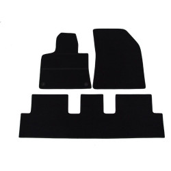 Car textile mats black CITROEN C4 PICASSO (2013-...) ECONOMIC