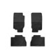 Car rubber floor mats black WEATHERTECH FORD EXPLORER (2006-2010) ALL-WEATHER