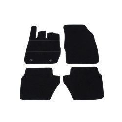 Alfombrillas textiles negras para coche FORD FIESTA (2008-2017) ELEGANT
