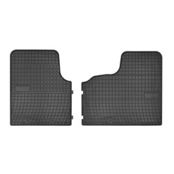Car rubber floor mats black NISSAN NV 300 (3s.) (2016-...) NEGRO