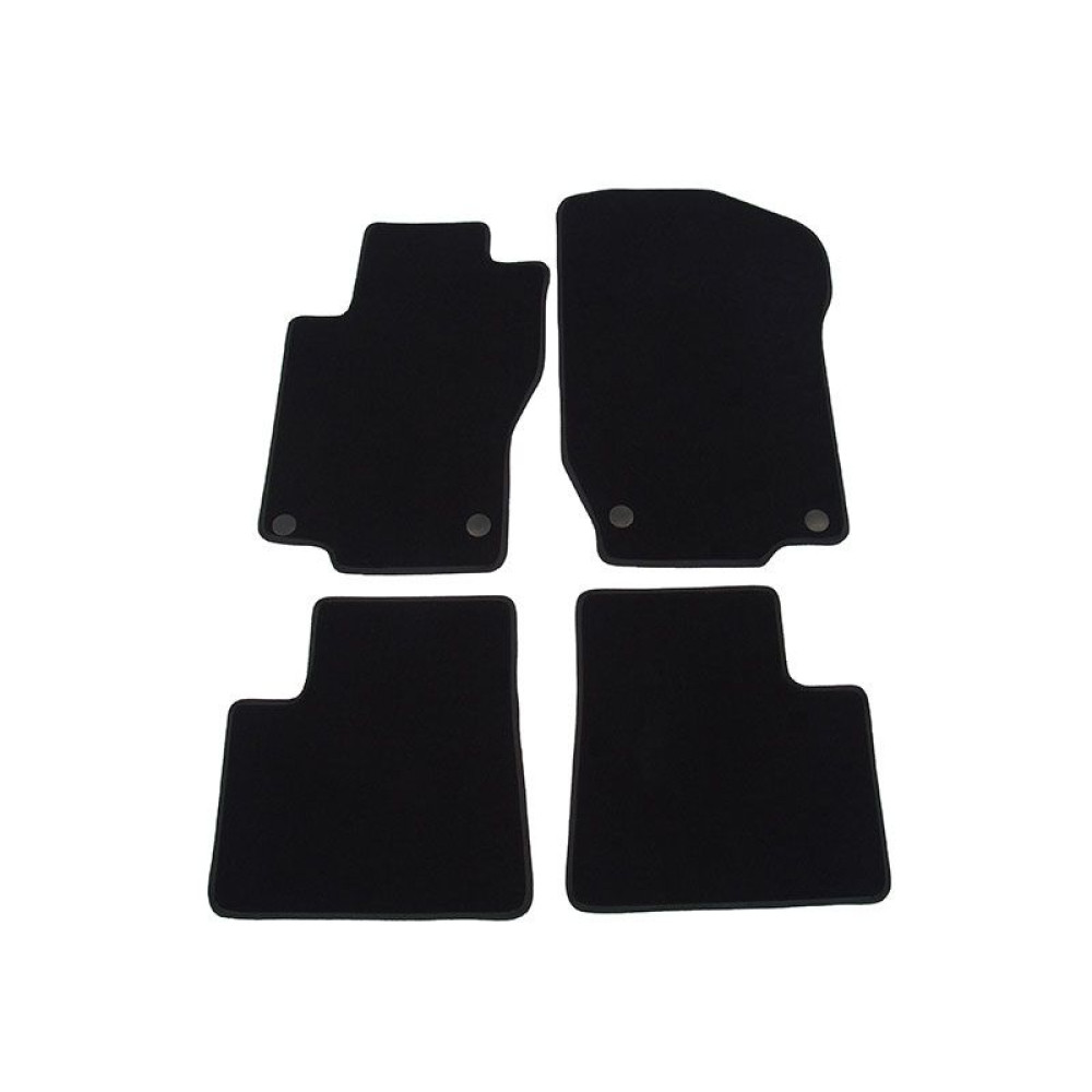 Car textile mats black MB ML-class W164 (2005-2012) LUXUS