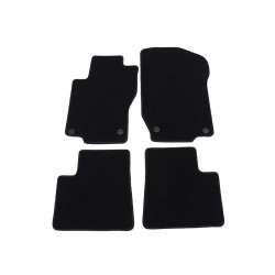 Alfombrillas textiles negras para coche MB Clase ML W164 (2005-2012) LUXUS