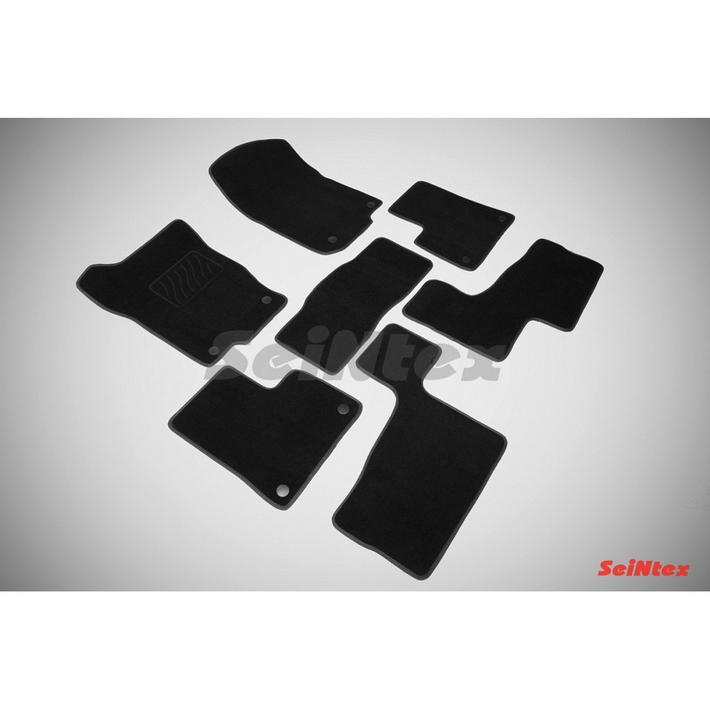 Car textile mats black SEINTEX *TFT* MB GL-class X166 (2012-...)