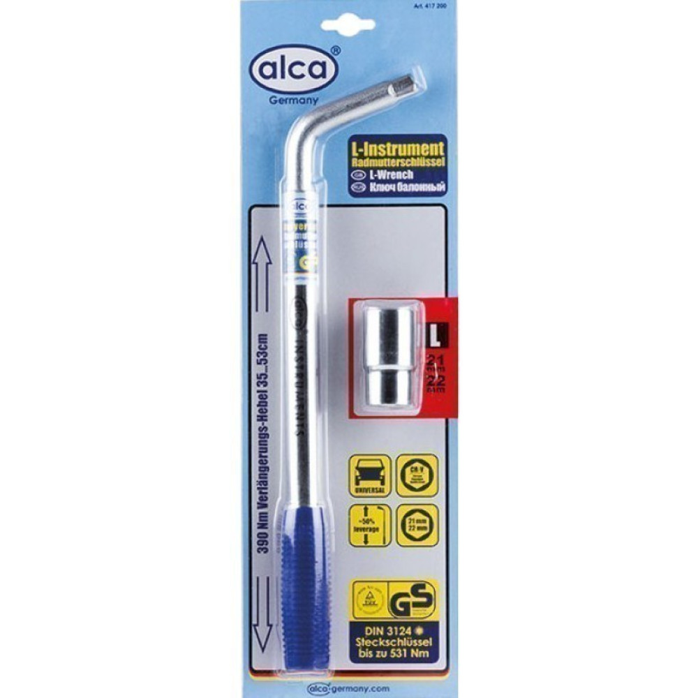 Wheel wrench key telescopic ALCA L 21/22  417200