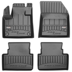 Car rubber floor mats black CITROEN C5 Aircross (2018-...) 3D FROGUM