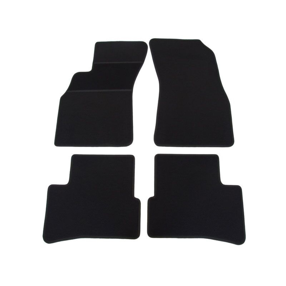 Car textile mats black HYUNDAI ACCENT (2000-2006) ECONOMIC