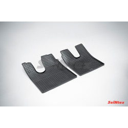 Car rubber floor mats black SEINTEX *STK* MAN TGA (2000-...)