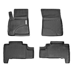 Car rubber floor mats black 3D LEXUS LX470 (1998-2007)