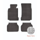 Car rubber floor mats grey BMW 5 E39 (1996-2003) NEGRO