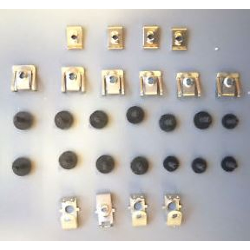 Under engine cover set of fixators AUDI A5 (2007-...) RX90238